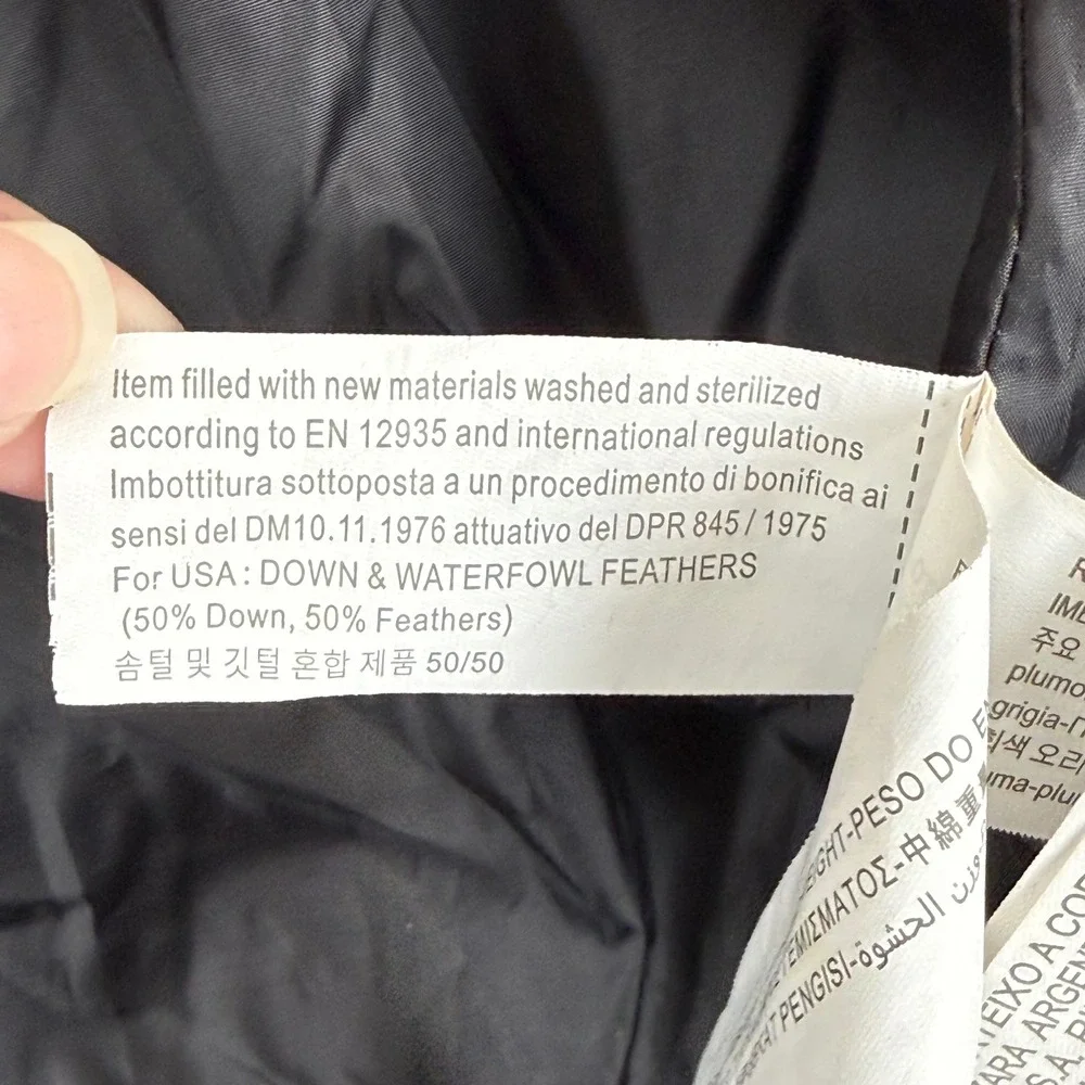 Zara Kids Brown Longline Hooded Down Puffer Coat Jacket‎ Size 8 READ